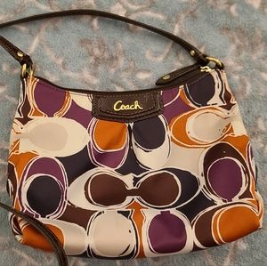 Coach bag small with crossbody length strap